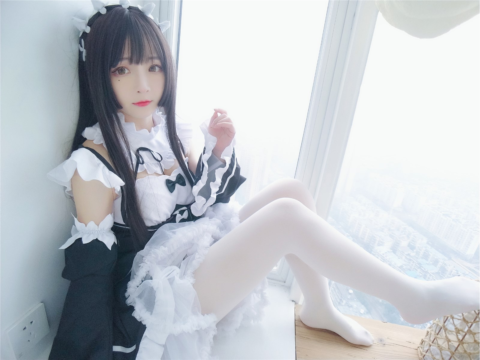 Guchuan no.013 black and white maid(28)